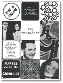 Publicidad de Canal 13, Revista "Panorama", N° 57, Septiembre de 1967